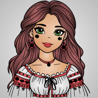 beautiful romanian girl