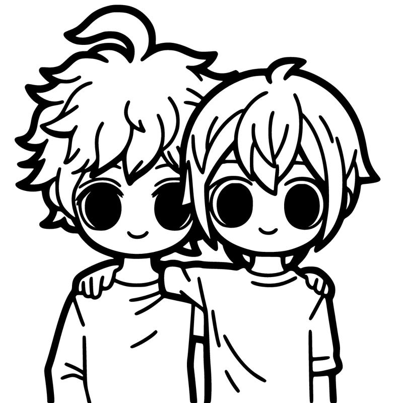 two gay manga characters