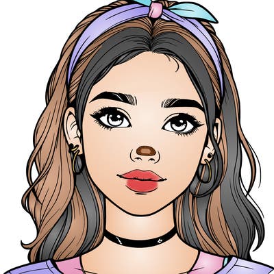 realistic teenage girl