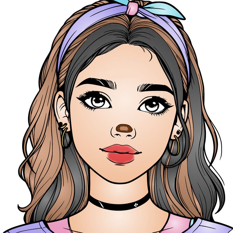 realistic teenage girl