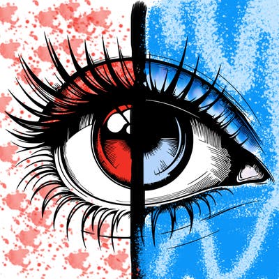 realistic eye