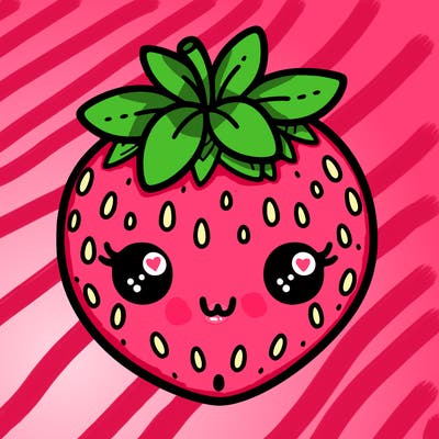 cute strawberry