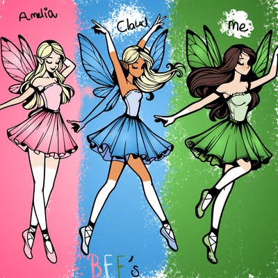 realistic dancing fairy