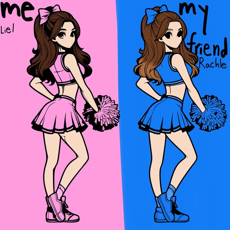 realistic cheerleader