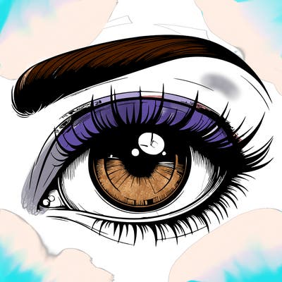 realistic eye