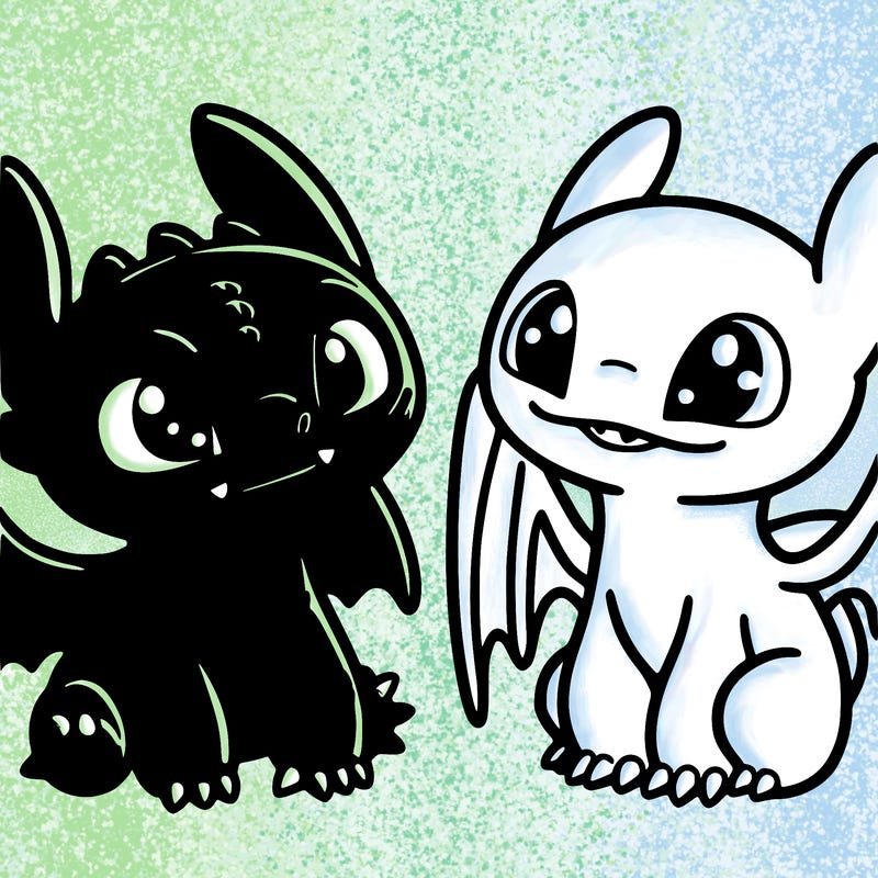toothless and light fruy
