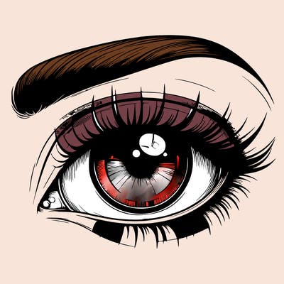 realistic eye
