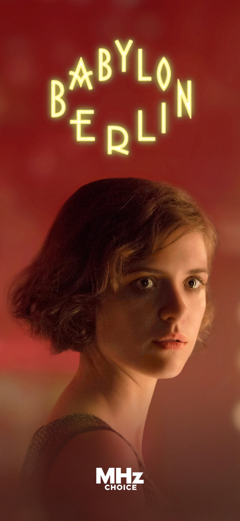 Série Babylon Berlin sur l'application MHz Choice