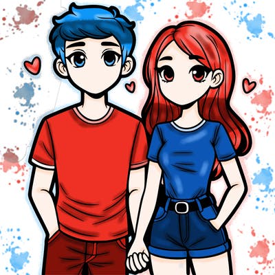 boyfriend and girlfriend