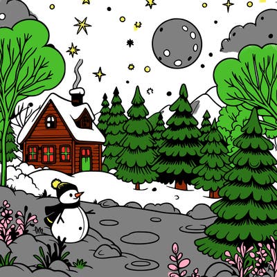 winter landscape