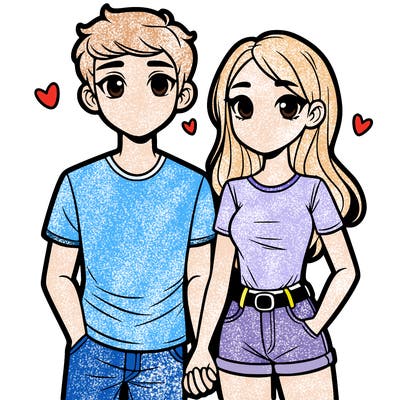 boyfriend and girlfriend