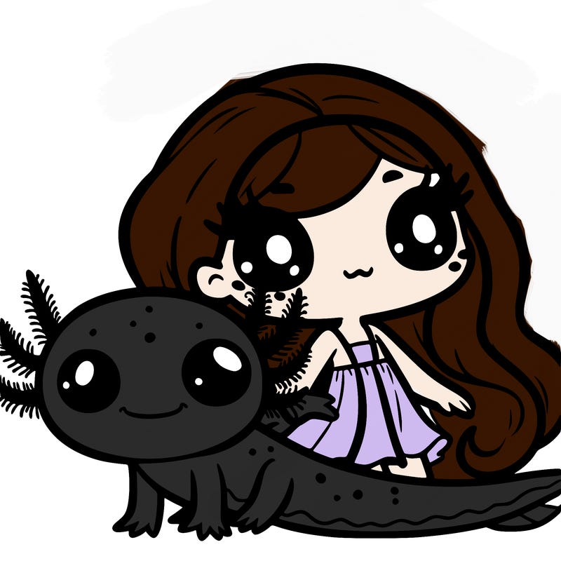 axolotl girl