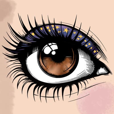 realistic eye