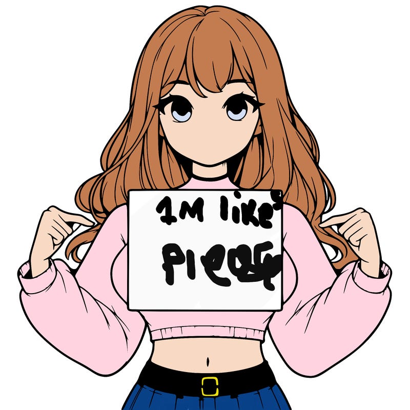 girl holding a blank sign in a long sleeve crop top