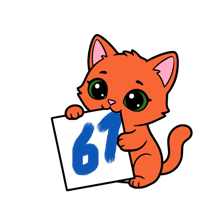 a small cat with a blank sheet of paper in its hand. the cat is sooooooo cute!