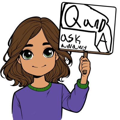 realistic girl holding up a sign