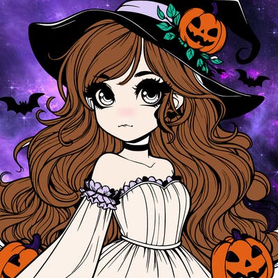 realistic girl halloween
