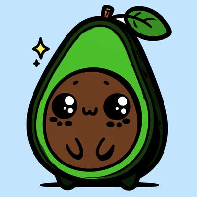 cute avocado