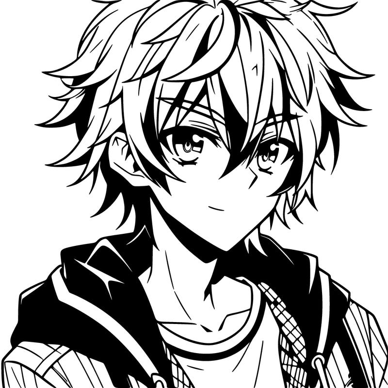 cool anime boy