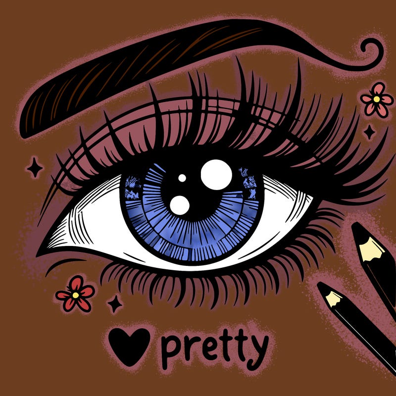 pretty eye