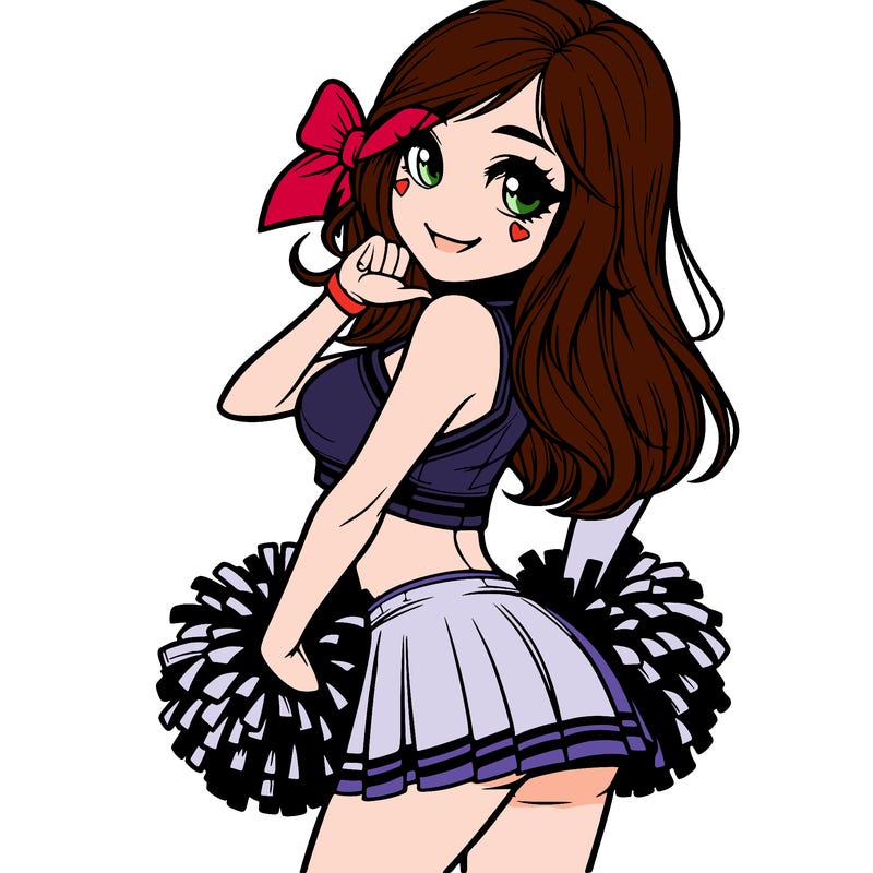 realistic cheerleader