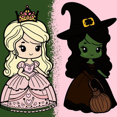 princess as a witch