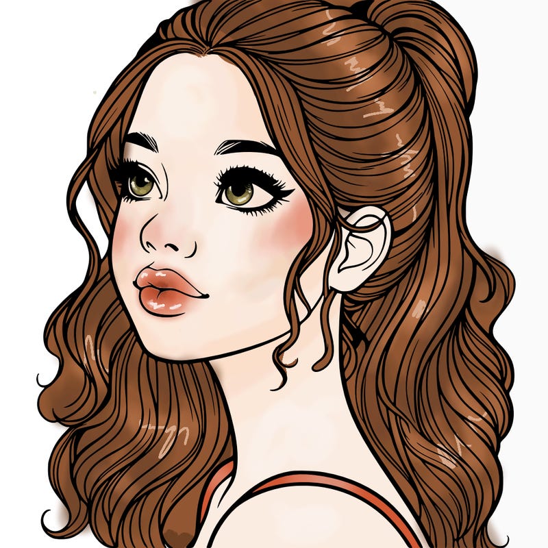 beautiful realistic girl