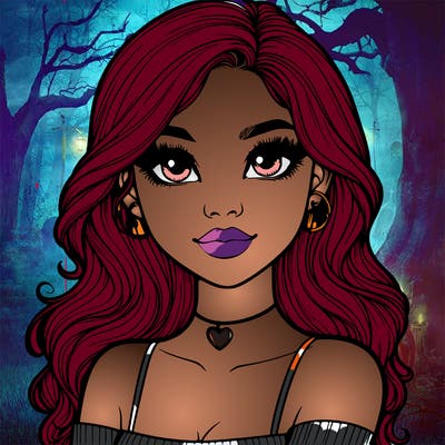 realistic pretty girl