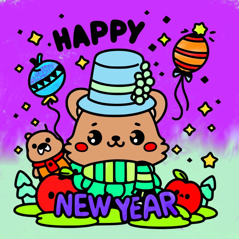 message : happy new year