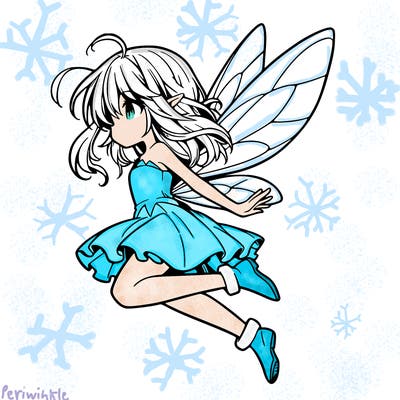 manga fairy flying