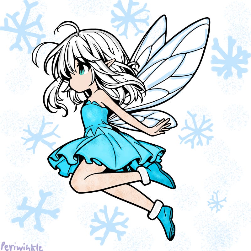 manga fairy flying