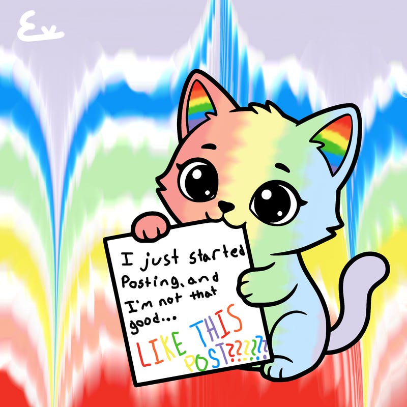 a small cat with a blank sheet of paper in its hand. the cat is sooooooo cute!