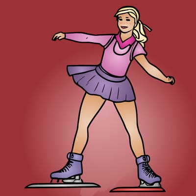 figure skating girl