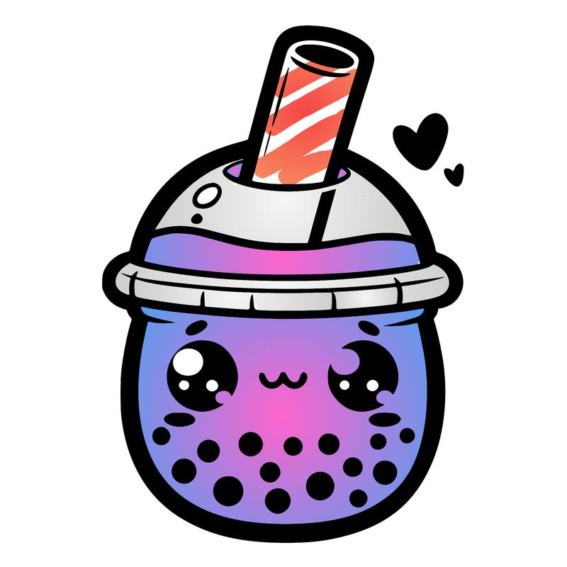 cute boba tea