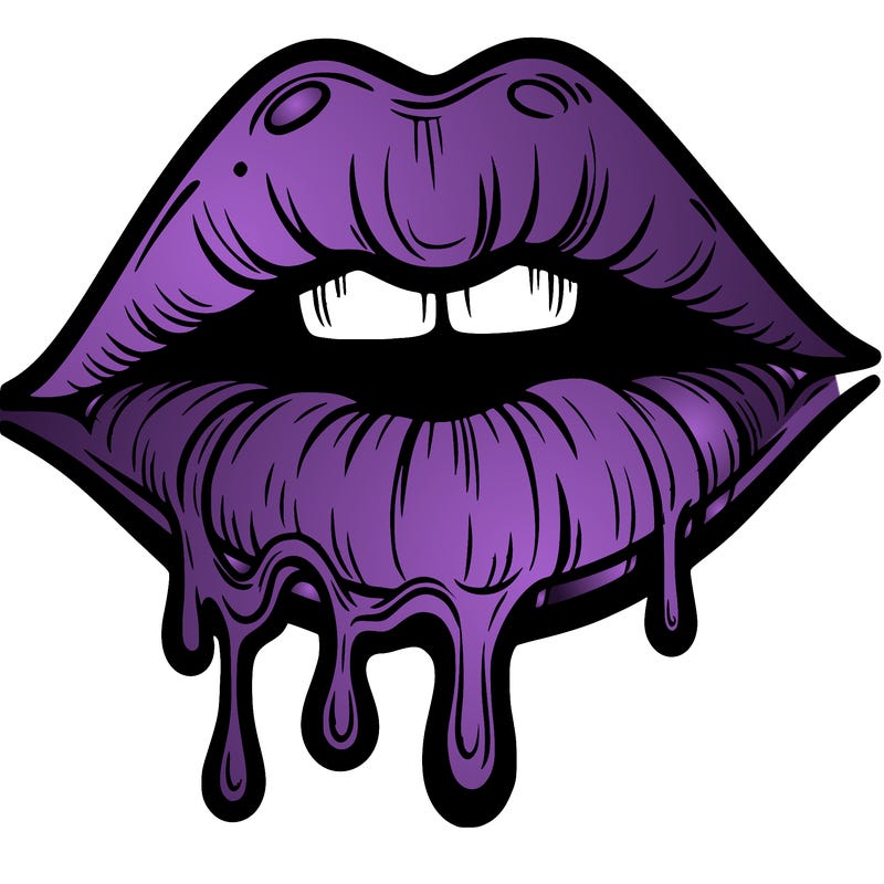 lips that look realistic and drip