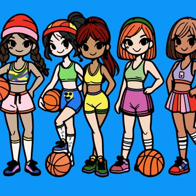 sports girls