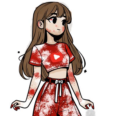 girl in a cute crop top