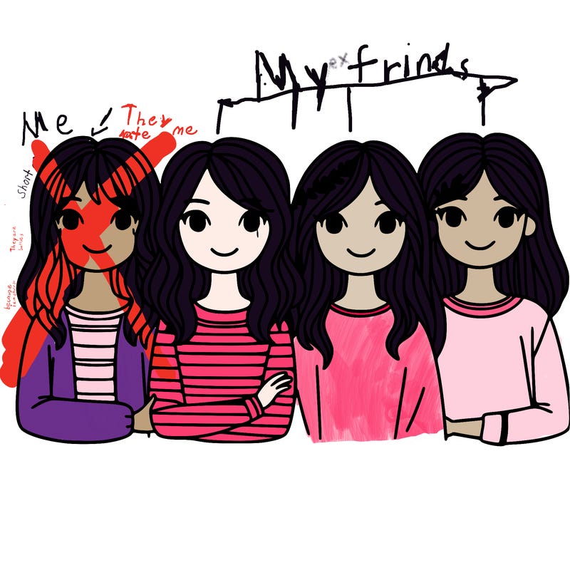 4 friends who are girls