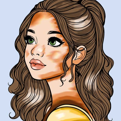 beautiful realistic girl