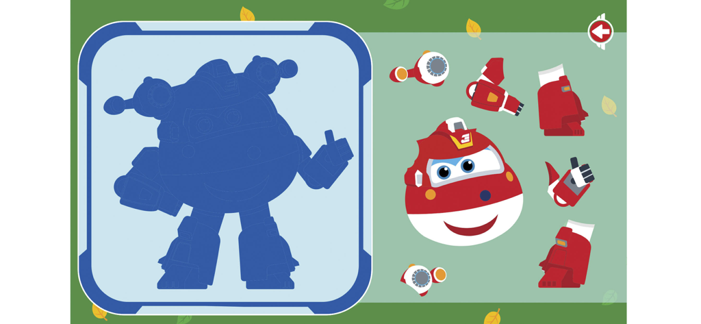 Super Wings - It's Fly Time - Rompecabezas de ensamblaje educativo con el personaje Jett de Super Wings