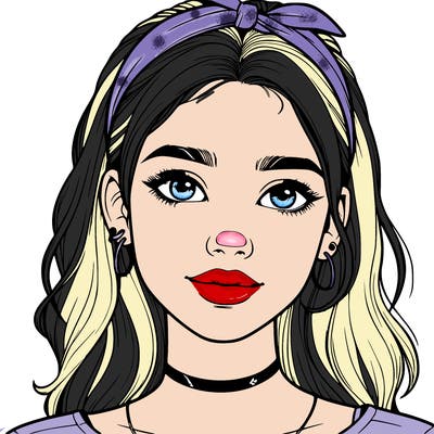 realistic teenage girl