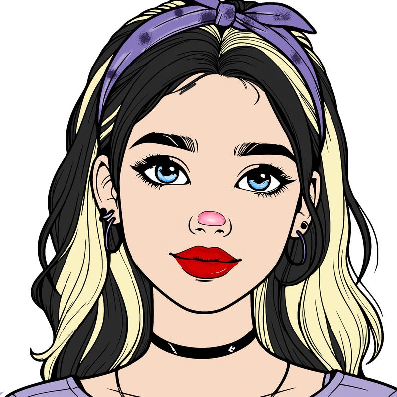 realistic teenage girl