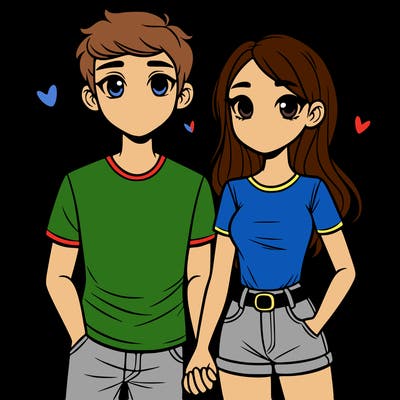 boyfriend and girlfriend