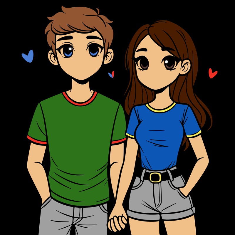 boyfriend and girlfriend