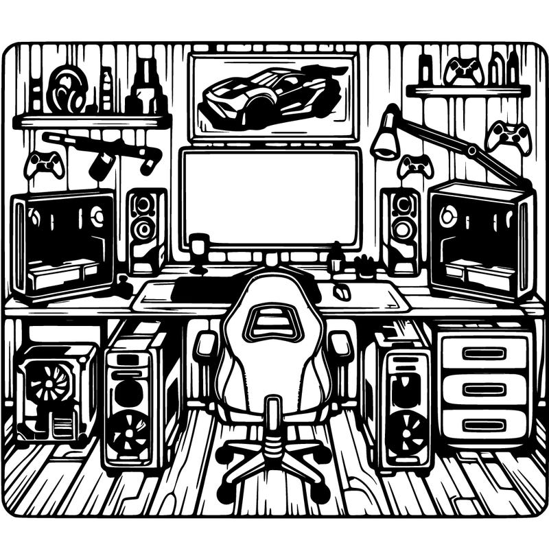 gaming setup extreme