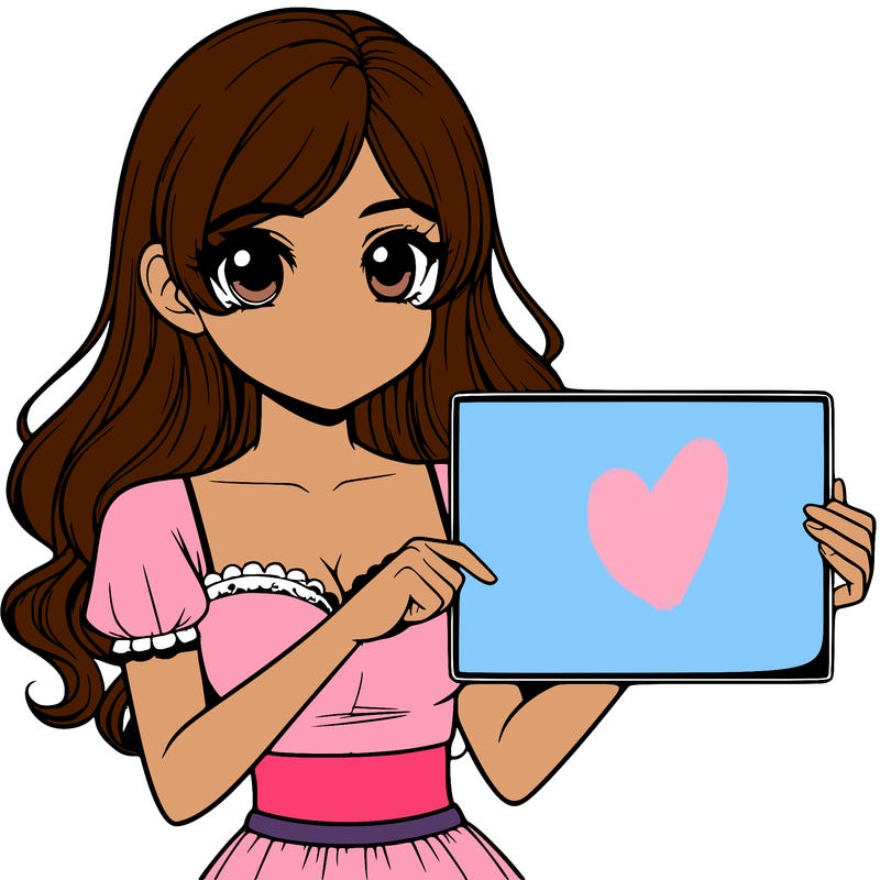 realistic pretty girl holding blank sign