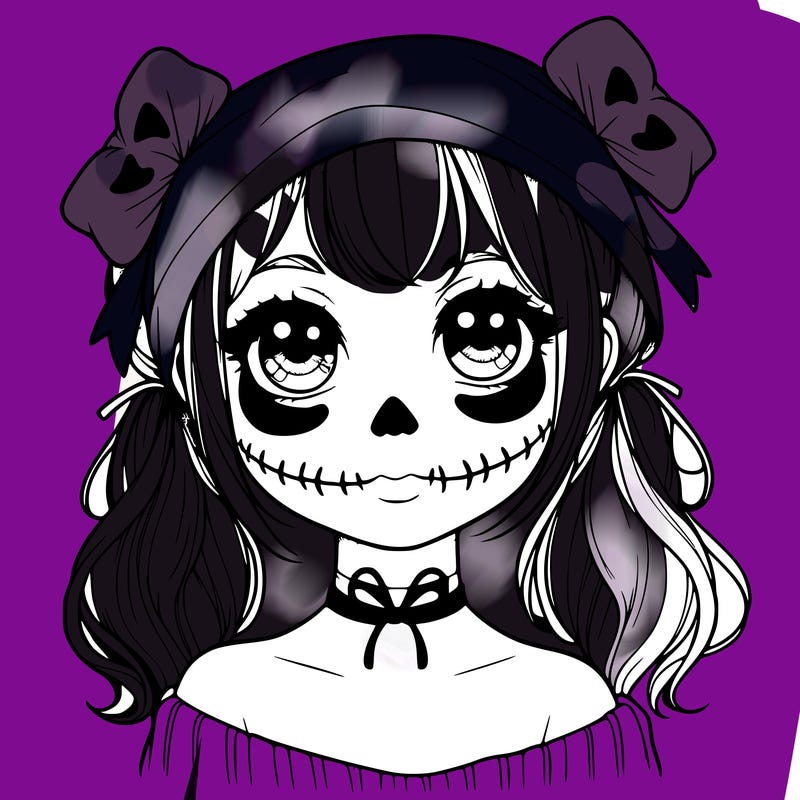 realistic girl halloween