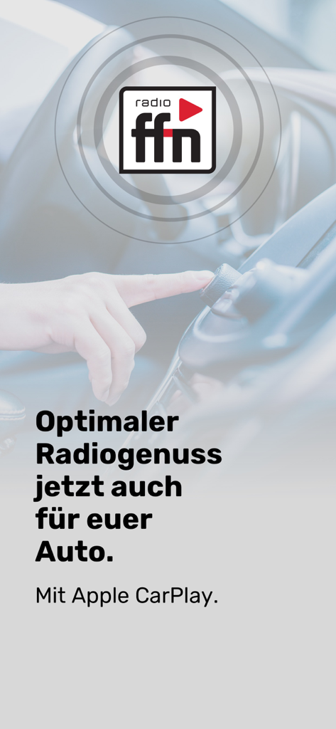radio ffn. Na denn… ffn - radio ffn App mit Apple CarPlay-Unterstützung für das Hören im Auto