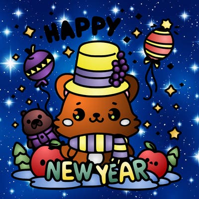 message : happy new year
