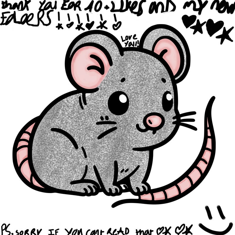 cute rat